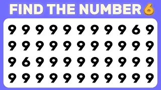 Find the odd NUMBER and LETTER 🧩. Number and Letter edition. 35 Quizzes. Check your observations 🔎