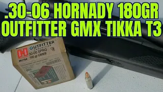 .30-06 Hornady Outfitter 180gr GMX Review