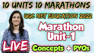 Marathon-1 Unit-1 | Educational Studies |UGC NET Education/SET | UGC NET 2022 | Inculcate Learning |