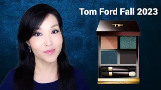 TOM FORD Fall 2023 | Dark Opulence Eye Color Quad | Review, Swatches, Makeup Look