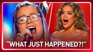 SHOCKING BLOCK after talent turns ALL 4 CHAIRS on The Voice | Journey #375