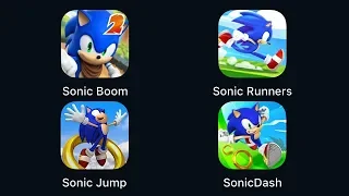 Sonic Dash 2, Sonic Runners, Sonic Jump, Sonic Dash [iOS Gameplay]