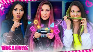 AS MENINAS VICIARAM EM VIDEO GAME  - VINGATIVAS EP 12 ( WebSérie Maloucos )