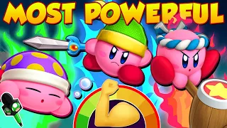 Kirby's Return to Dreamland Copy Abilities: Weak to Powerful