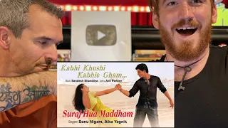 Suraj Hua Maddham - Kabhi Khushi Kabhi Gham| Shah Rukh Khan, Kajol |Sonu Nigam, Alka Yagnik REACTION