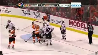 Flyers vs Black Hawks. Stanley Cup final 2010. Game 6
