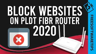 PLDT Home Fibr - Block websites on Router Tutorial (2020)