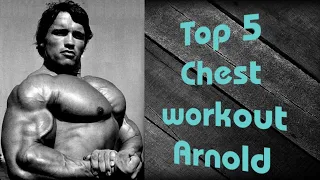 Top 5 exercise Arnold Schwarzenegger/Full Chest Workout/Arnold Sinhmar