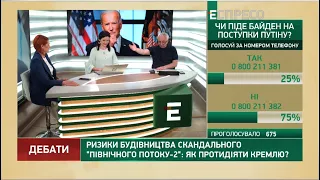 Зустріч Байдена і Путіна, ризики будівництва скандального "Північного потоку-2"  | Еспресо: Дебати