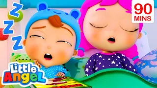 Rock-a-bye-Baby Bedtime Lullaby | Nursery Rhymes for kids - Little Angel