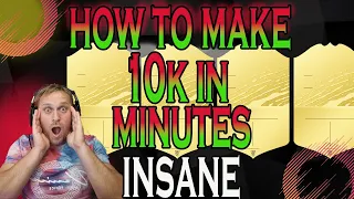 HOW TO MAKE 5K COINS EVERY 2 MINUTES ON FIFA 22 | THE MOST INSANE FILTERS EVER