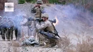 US Marines AT4 Rocket Launcher Live Fire