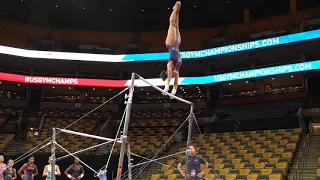 Margzetta Frazier - Uneven Bars - 2018 U.S. Gymnastics Championships - Podium Training