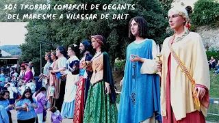 30a Trobada Comarcal de Gegants del Maresme a Vilassar de Dalt (2/10/2021)