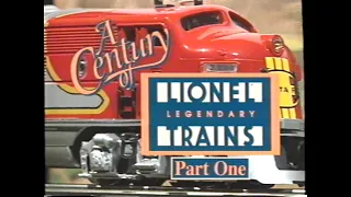A Century of Lionel Legendary Trains - Part 1 (2000) Full VHS Tape