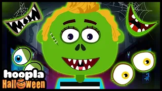 Play The Missing Face Game | Wrong Face Len | Halloween Rhymes by Hoopla Halloween