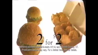 McDonald's (1995) Television Commercial - Chicken McNuggets