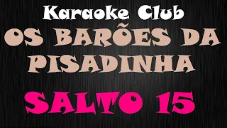 OS BARÕES DA PISADINHA - SALTO 15 ( KARAOKE )