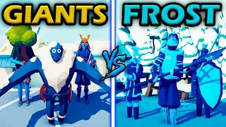 TITANS OF TABS vs FROST KINGDOM - Totally Accurate Battle Simulator | TABS