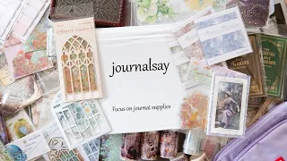 JournalSay Stationery Haul | $150 USD | Storage, Stickers, Washi & More