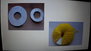 Изготовление игрушки из помпонов