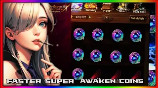 UNLIMITED AWAKEN COINS | GUARANTED 26 COIN PER KEY | FAST GRINDING [7DS:GRANDCROSS]‼️