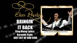 Elvis 1975 Bringin' It Back HQ Lyrics