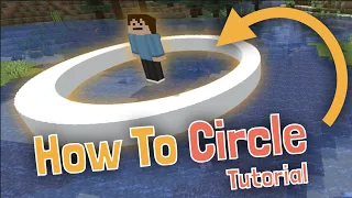 How To Make A Impossible Circle In Minecraft! Command Tutorial Java!