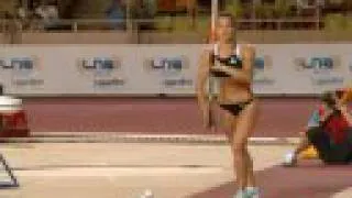 Isinbayeva Breaks Pole Vault World Record Again