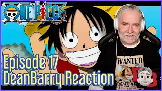 One Piece - Episode 17 "Anger Explosion! Kuro Vs Luffy, How It Ends!" REACTION