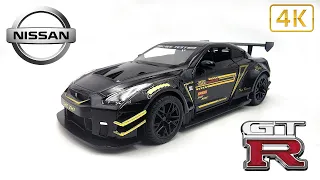 Unboxing Nissan GTR Nismo Skyline Track Edition Red Diecast Scale  Model