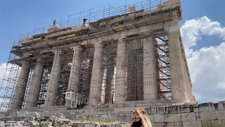 A bite to eat on top of the world at the Acropolis.  - Acropolis Greece - ECTV