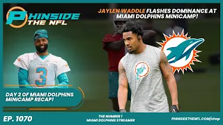 Jaylen Waddle Flashes Dominance At Miami Dolphins Minicamp!