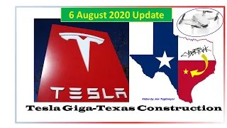 Tesla Gigafactory Texas 6 August 2020 Video