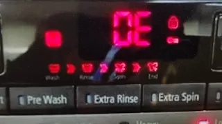 Стиральная машина LG ошибка OE. OE error code Washing maсhine LG. Проверить тен Check heater element