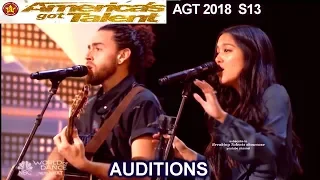 Us The Duo Husband &Wife Original Wedding Song No Matter Where You Are America's Got Talent 2018 AGT