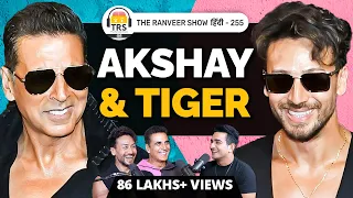 Akshay Kumar & Tiger Shroff On TRS - Boys Talk, Masti, Sehat & More | The Ranveer Show हिंदी 255