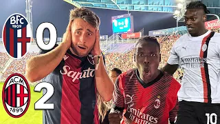 🔥DOMINANTI! Bologna 0-2 Milan Live Reaction Dallo stadio 🏟️🤯 w/Pierino
