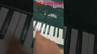 kgf theme tune on blow piano