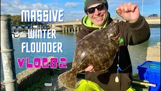 Winter Flounder Fishing Campaign | I Couldn’t Believe I Hooked This Fish On My Pop Up Rig! Vlog#82