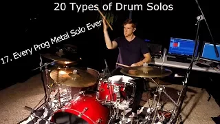20 Types of Drum Solos