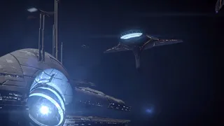 Mass Effect 3. Мод. Шепард прячет Ковчег азари от Жнецов и эвакуирует Тессию