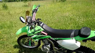 Kawasaki klx 250 whilli вилли