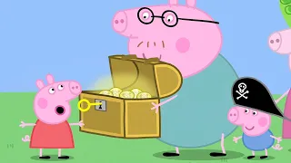 Peppa Pig Full Episodes |Peppa and George Looking For Treasure #76