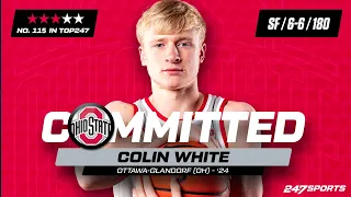 WATCH: Colin White commits to Ohio State on 247Sports