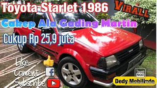 (TERJUAL) Starlet Kotak 1986 Starko Ala Gading Martin