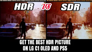 LG C1 Oled with PS5 HDR Gaming settings