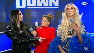 Sonya Deville confronta a Charlotte Flair en Backstage - WWE Smackdown 03/02/2023 (En Español)
