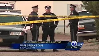 Wife of man shot and killed by NMSP speaks out