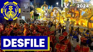 Paraíso do Tuiuti 2024 | Bateria no Desfile | Samba ao vivo - #Desfile24